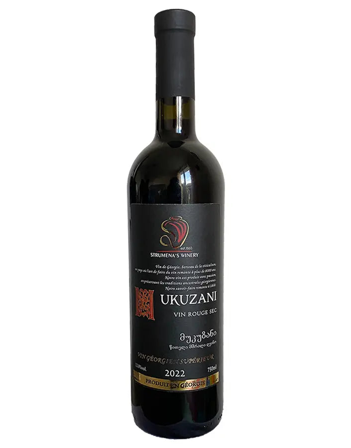 Bouteille de vin géorgien MUKUZANI