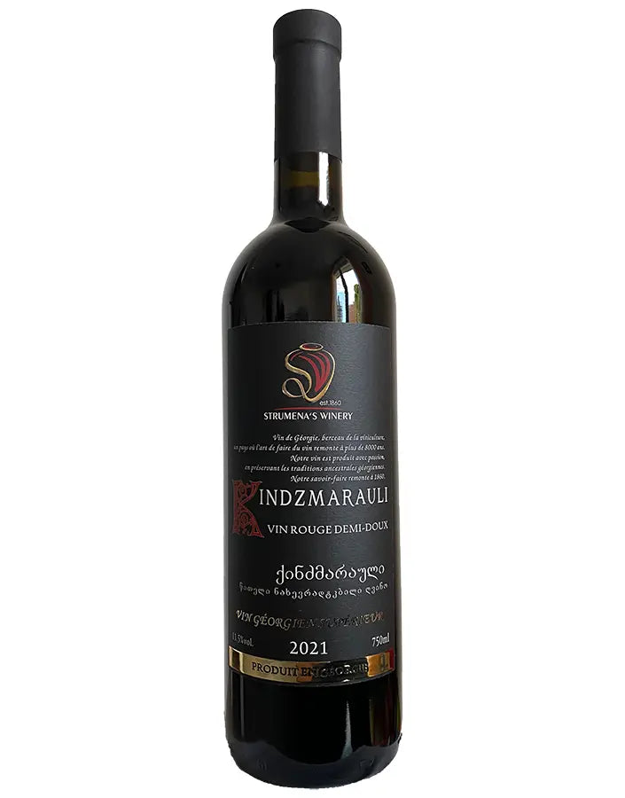 Bouteille de vin géorgien KINDZMARAULI