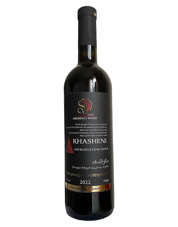 Bouteille de vin géorgien AKHASHENI